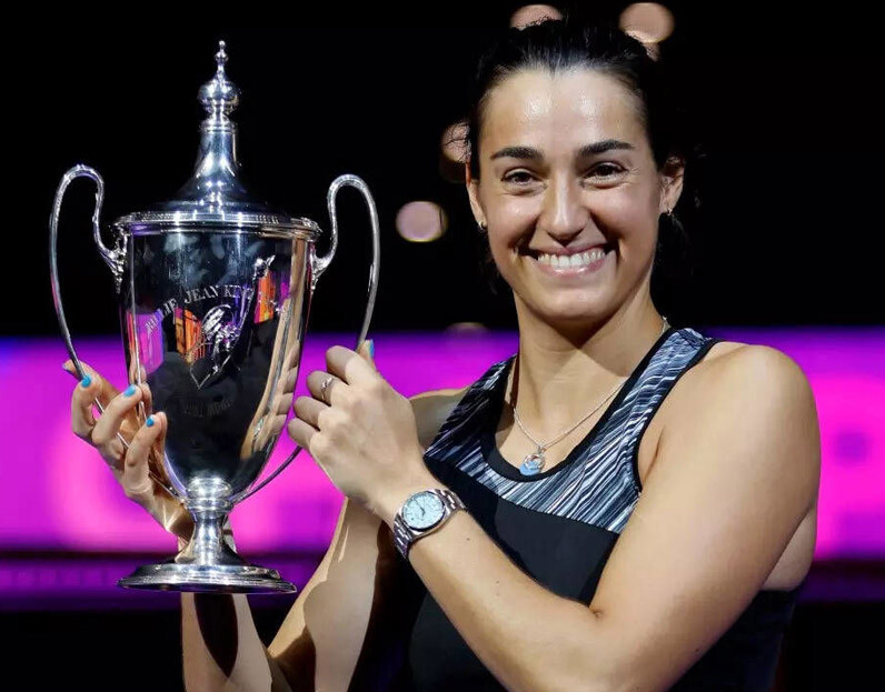 Caroline Garcia WTA Finals Victory