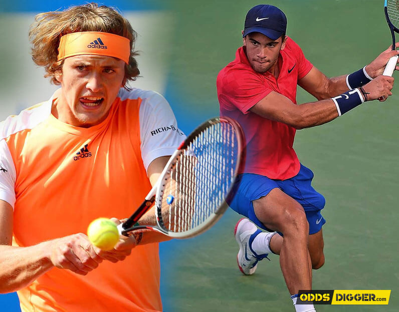 Borna Coric vs Alexander Zverev match prediction