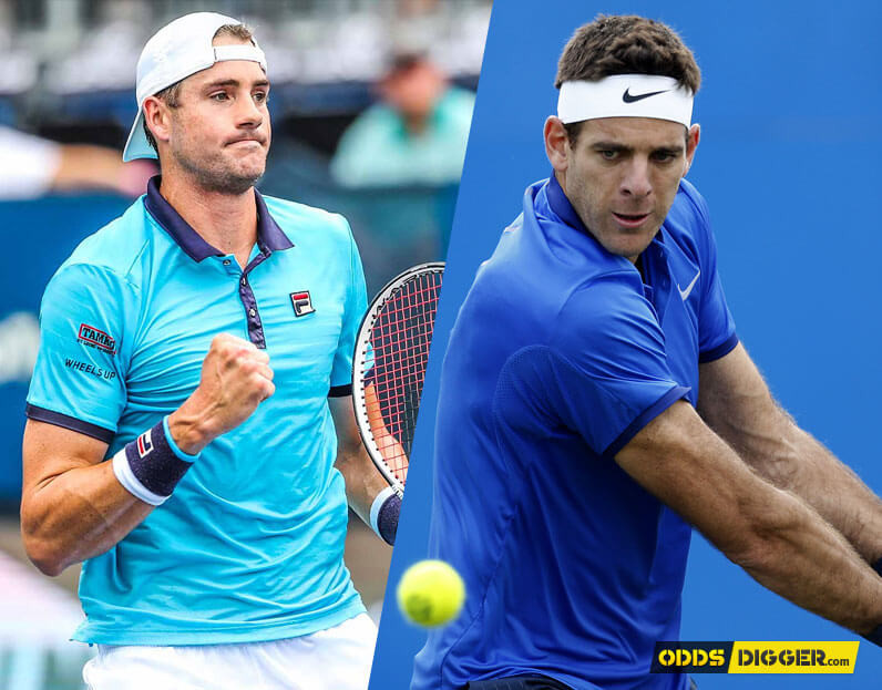 Juan Martin Del Potro vs John Isner