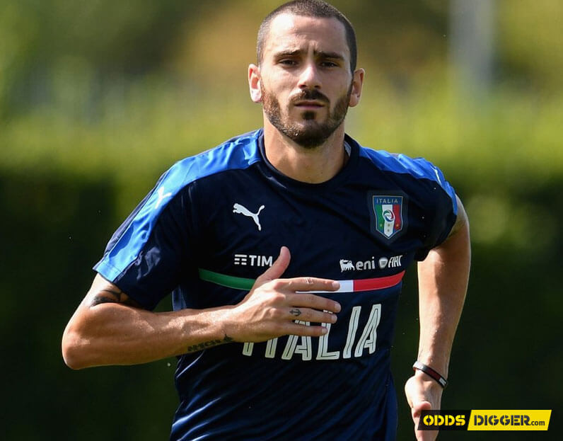 One of the world’s best: Italy’s Leonardo Bonucci.