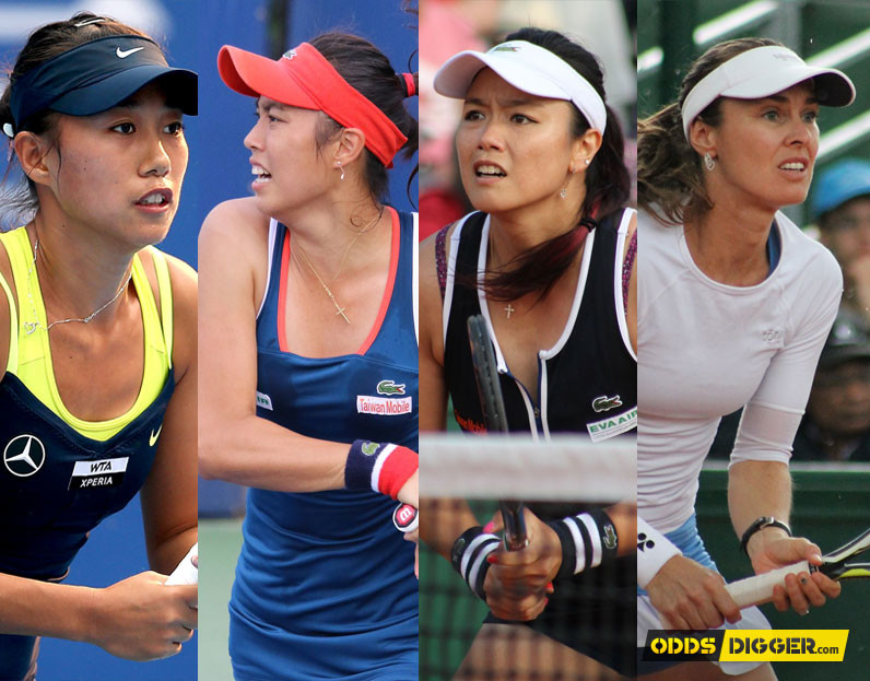 Yung-Jan Chan/Martina Hingis vs Hao-Ching Chan/Shuai Zhang