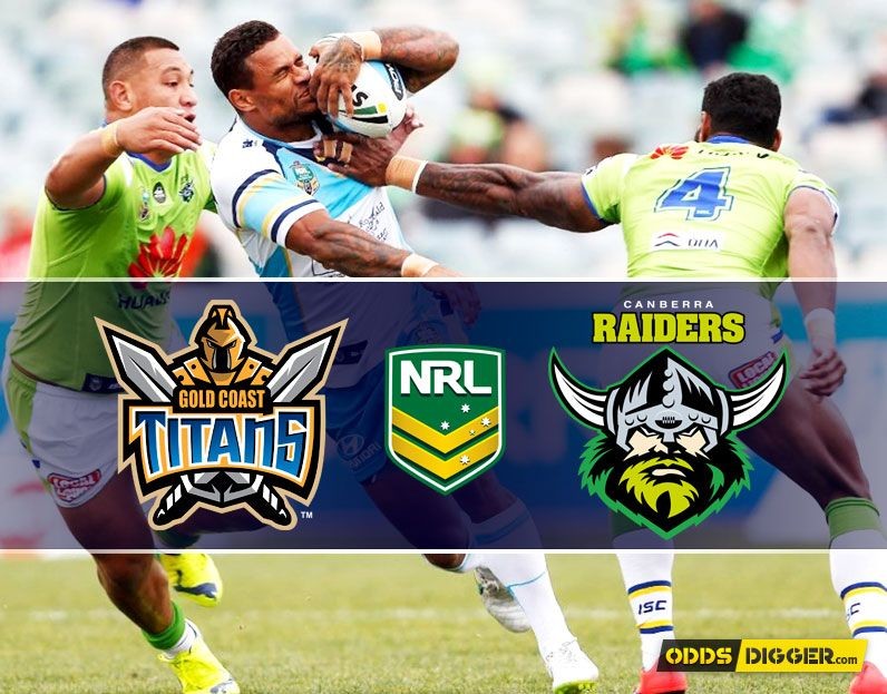 Gold Coast Titans vs Canberra Raiders