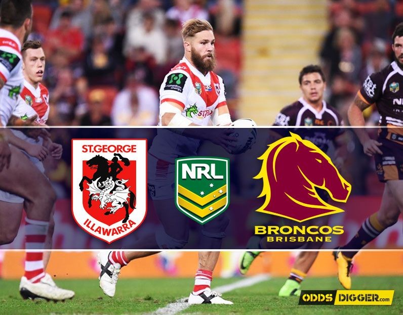 St George Illawarra Dragons vs Brisbane Broncos