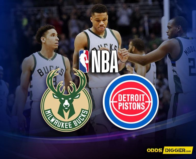 Milwaukee Bucks vs Detroit Pistons