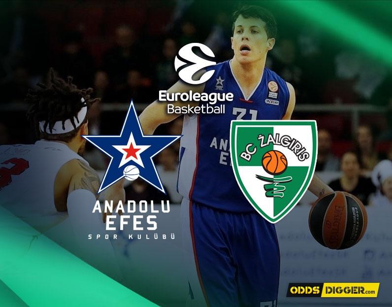 Anadolu Efes SK vs BC Zalgiris