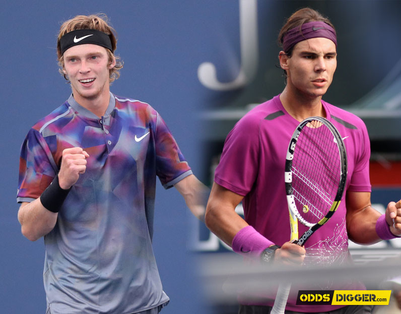 Rafael Nadal vs Andrey Rublev