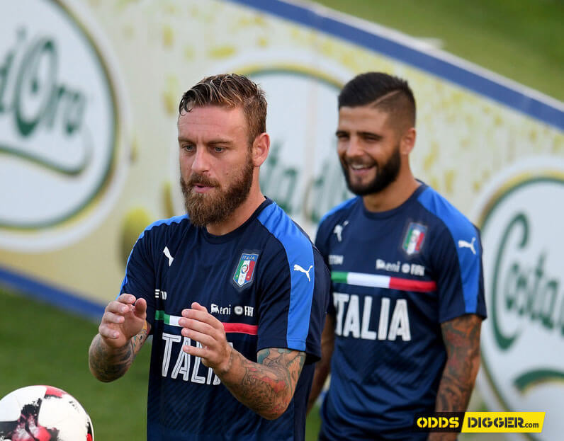 Daniele De Rossi will hope for better luck against Israel.