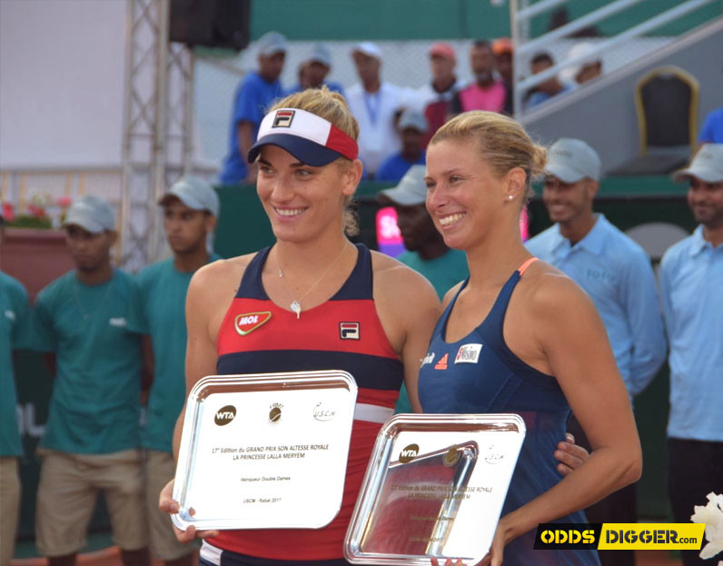 Timea Babos and Andrea Hlavackova