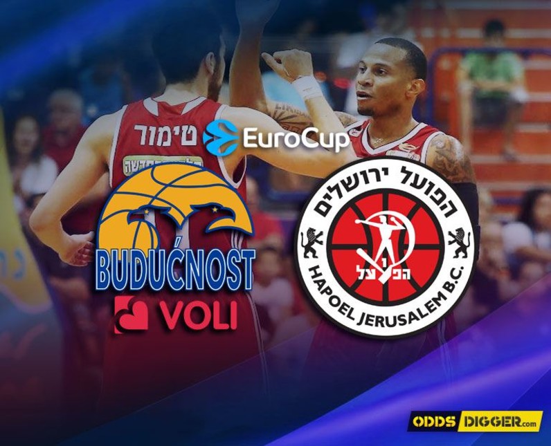 KK Budućnost vs Hapoel Jerusalem BC