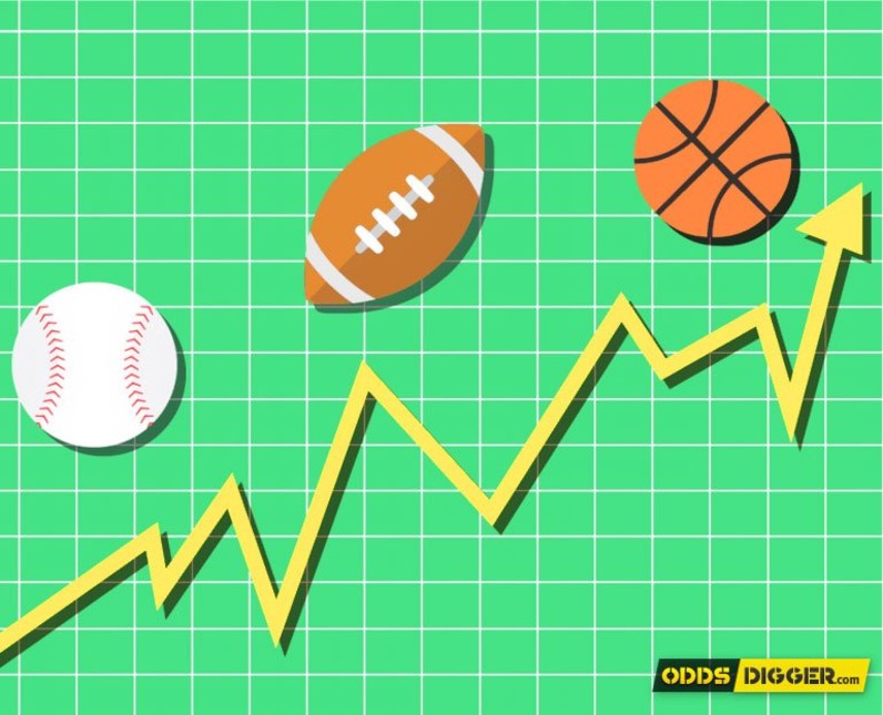 Graph showing sports: An EV formula is a must when betting on any sports at a professional level