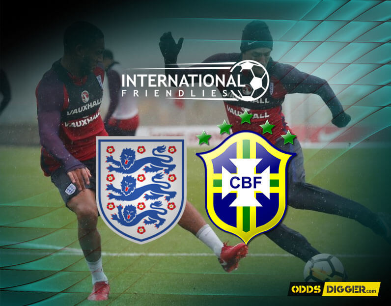 England vs Brazil