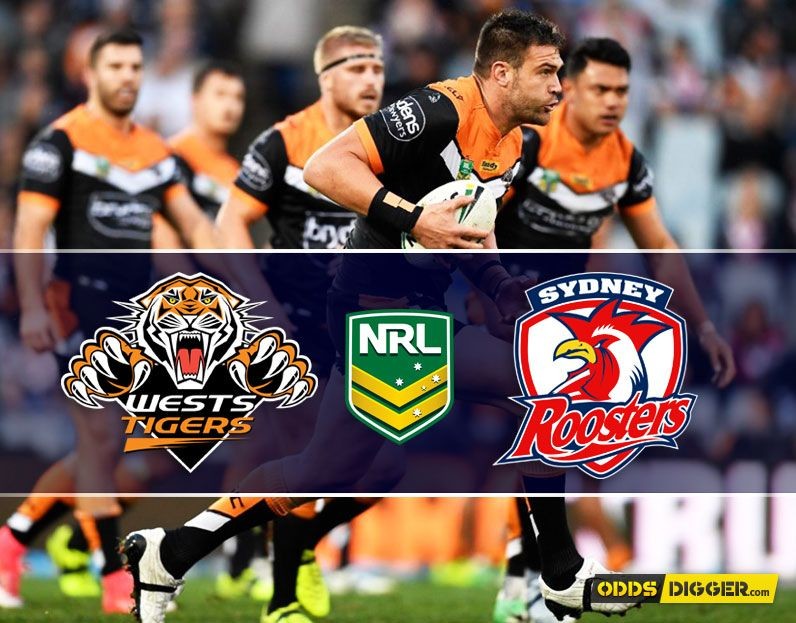 Wests Tigers vs Sydney Roosters