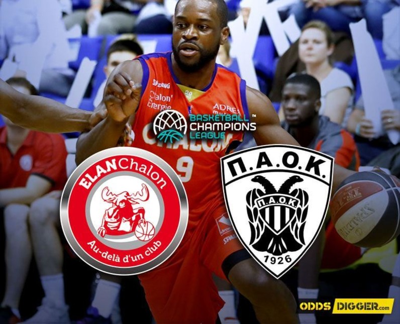 Élan Chalon vs PAOK BC